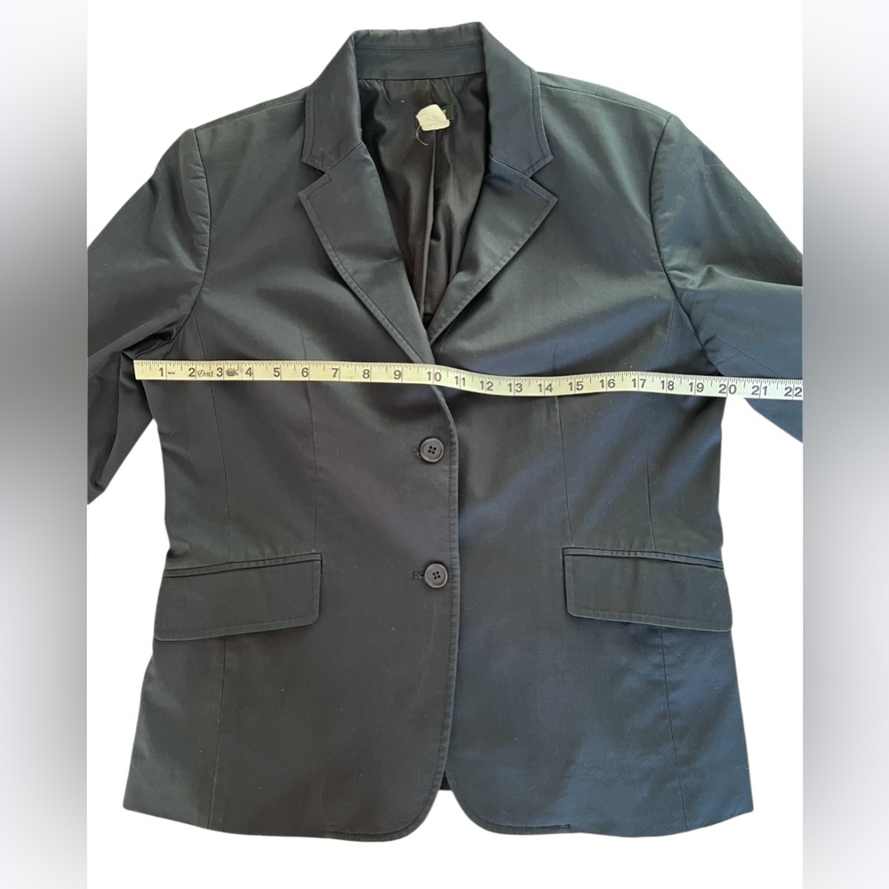 J. Crew Boys Navy Schoolboy Blazer Jacket Size 12 - Picture 4 of 8